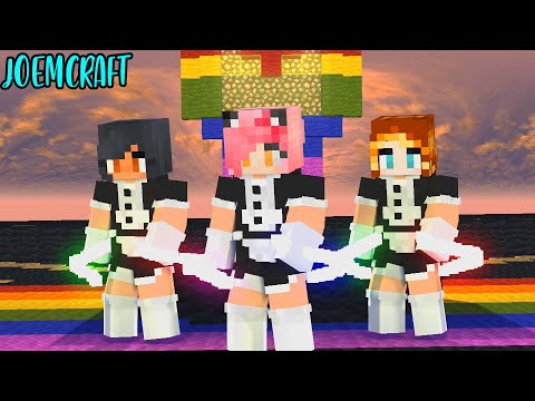 APHMAU, KIM, KC DANCING MAIDS | ME TOO DANCE| PHUT HON DANCE | GANGNAM STYLE -  Minecraft Animation