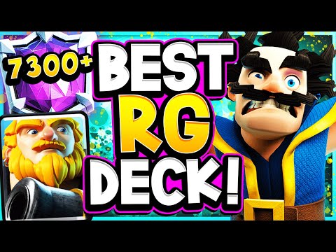 7300+ TOP 150 LADDER with BEST RG DECK in the META! - CLASH ROYALE