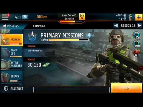 Kill Shot Bravo Region 18=39 Primary Mission Complete