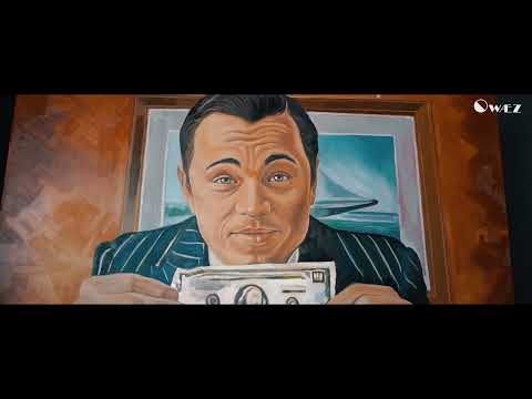 Leonardo DiCaprio Wolf of Wall Street - Azimus Deryayev Art (ХУДОЖНИК ИЗ ТУРКМЕНИСТАНА)