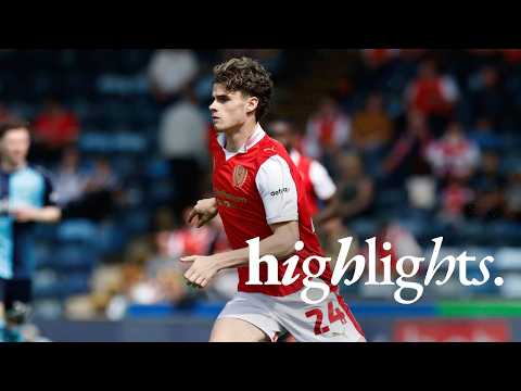 FC Wycombe Wanderers High Wycombe 3-2 FC Rotherham United 