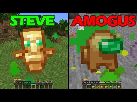 , title : 'how steve vs amogus playing minecraft'