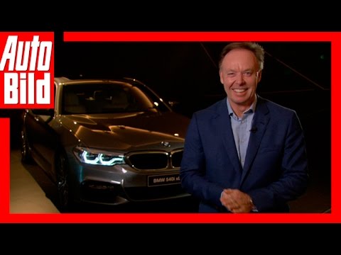 AUTO BILD Interview: BMW-Vorstand Robertson zum neuen 5er / Review