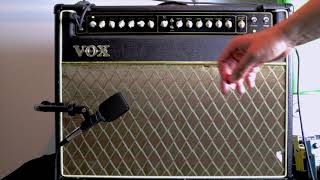 Video thumbnail for Vox AC50-CP2 by The Gear Room