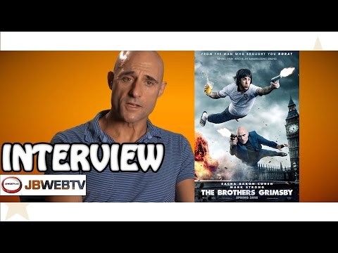 Interview Mark Strong The Grimsby Brothers