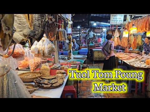 "ULTIMATE Street Food Tour INSIDE The Russian Market (MUST-TRY Cambodian Dishes!)