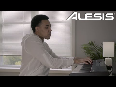 Ролик-презентация цифрового пианино Alesis Recital 61