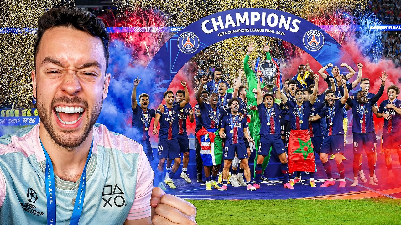 ASÍ ES la FINAL de la CHAMPIONS LEAGUE en PERSONA