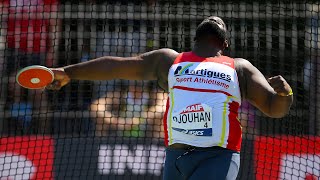 Albi 2020 : Lolassonn Djouhan avec 60,07 m au lancer du disque Albi 2020 : Lolassonn Djouhan avec 60,07 m au lancer du disque