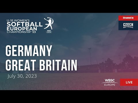 8 U-18 Women's Softball European Championship: Germany VS Great Britain