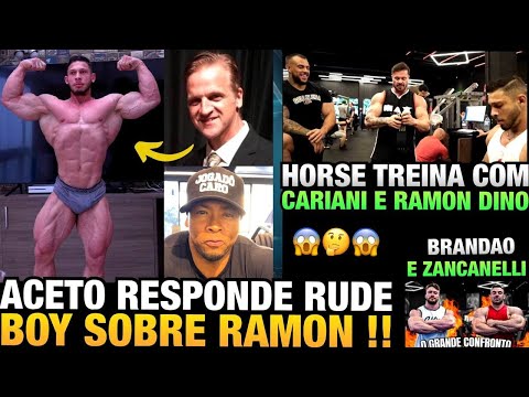 ACETO ACREDITA QUE RAMON PODE VENCER O OLYMPIA ESSE ANO - HORSE TREINA COM RAMON E CARIANI E MAIS