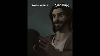 Jesus Healed A Demon-Possessed Man! #Biblestories