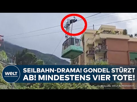 ITALIEN: Seilbahn-Drama bei Neapel! Mindestens vier Tote bei Gondel-Absturz - Ursache noch unklar!