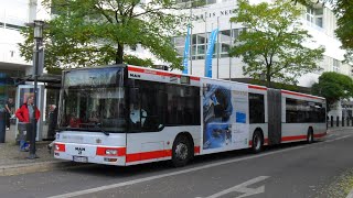 preview picture of video '[Sound] Bus MAN NG 263 (Wagennr. 132) der Stadtwerke Neuss GmbH'