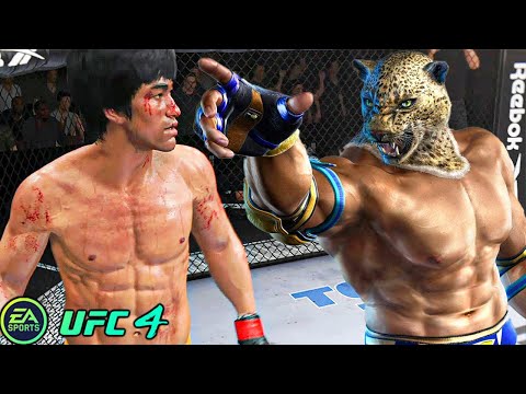 UFC 4 | Bruce Lee VS King II(TEKKEN) |  EA SPORTS UFC 4