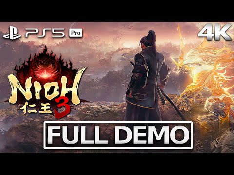 NIOH 3 Full Demo Gameplay Walkthrough / No Commentary【FULL GAME】4K 60FPS Ultra HD