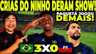 VENCEU E NÃO CONVENCEU! PÓS-JOGO: BRASIL 3-0 HAITI!