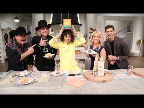 Learn to Make Amirah Kassem's Super Cute Easter Bunny Cake (featuring Big & Rich) - Pickler & Ben