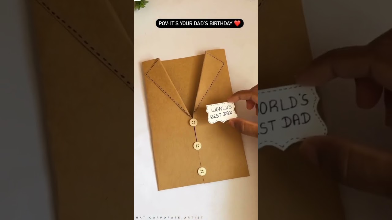 Easy Birthday Cards for your Dad's birthday 🎉🎉