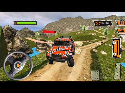 6x6 Offroad Jeep Drive 2025 | Offroad Truck Simulator - Best android gameplay