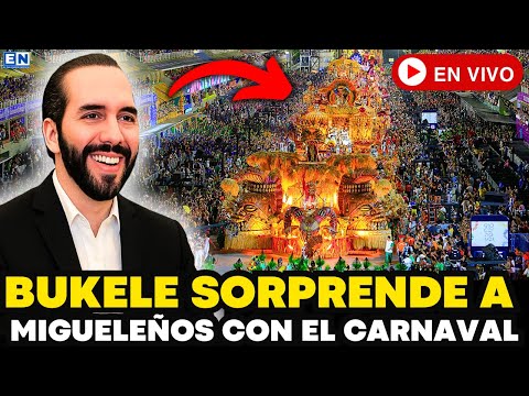 BUKELE CELEBRA GRAN CARNAVAL DE SAN MIGUEL EN EL SALVADOR