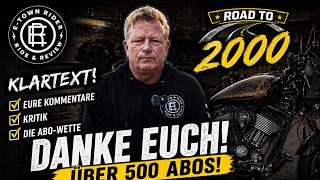 Danke für über 500 Abos – jetzt mal Klartext!