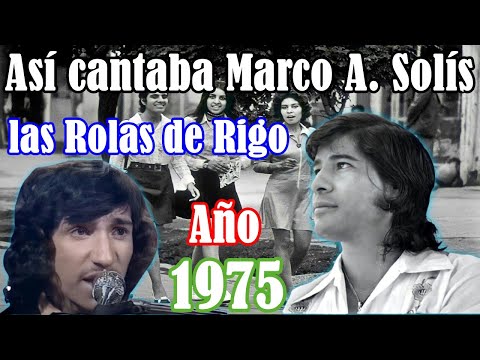 This is how Los Bukis sounded singing the song by the Great Rigo Tovar in their beginnings.