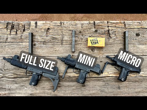 Micro Uzi, Mini Uzi & Full Size Uzi | SHOOTING COMPARISON