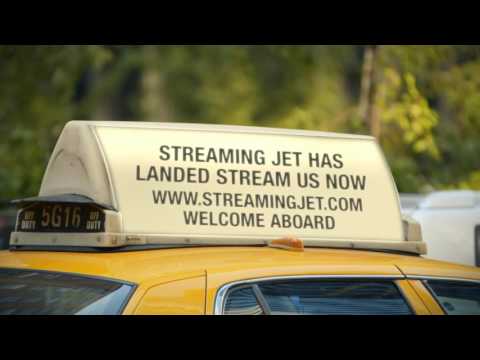 STREAMING JET HAS LANDED