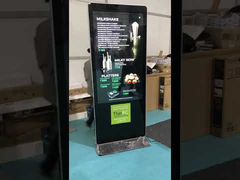 55 Digital Floor Standee
