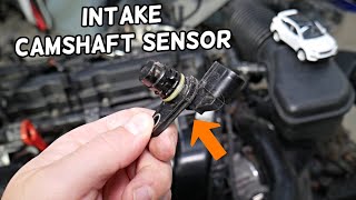 HYUNDAI SANTA FE INTAKE CAMSHAFT POSITION SENSOR REPLACEMENT LOCATION REMOVAL