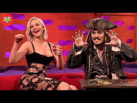 Johnny Depp Breaking Celebrities And Everything Goes Off Script - Funny Celebrity Moments