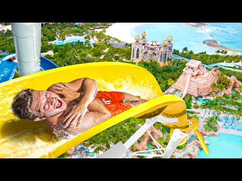 I OVERCOME MY FEAR in the LARGEST WATER PARK in the WORLD!