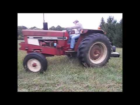 IH 584 and JD 507 mower
