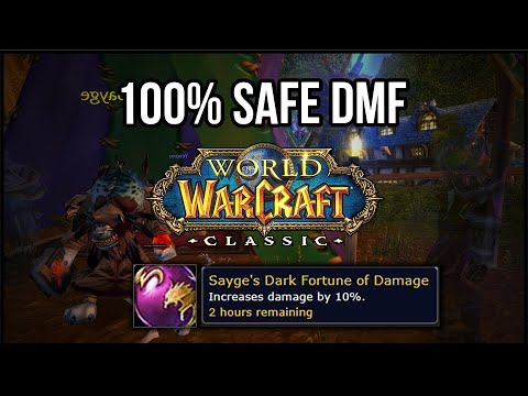 Classic WoW - 100% Best way to get DMF Buff | Handling Griefers
