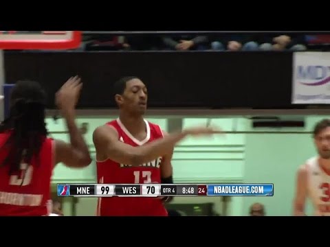 Malcolm Miller rises for the jam!