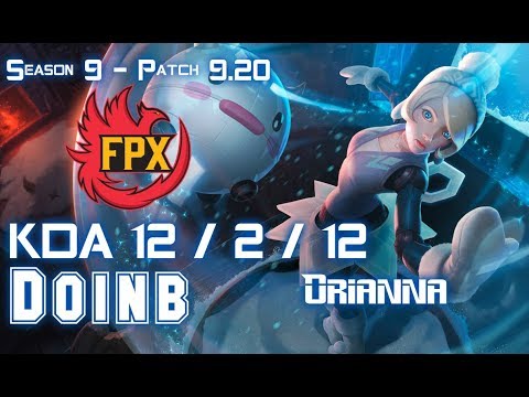 FPX Doinb ORIANNA vs VLADIMIR Mid - Patch 9.20 EUW Ranked