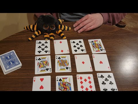 How to play "Little Spider" - a Solitaire Tutorial - YouTube