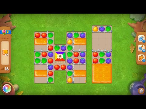 Gardenscapes level 10858 No Boosters Gameplay