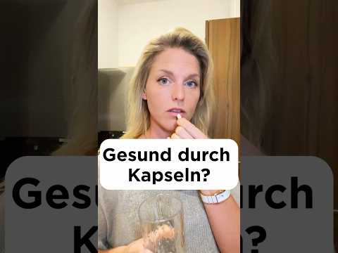 Health from a capsule? 💊