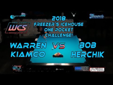 #2 - Warren KIAMCO vs Bob HERCHIK - The 2018 Freezer’s Icehouse 1-Pocket Challenge!