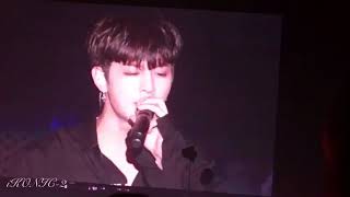 [171009] iKON Yunhyeong Singing JUST GO Live at Japan Tour in HIROSHIMA
