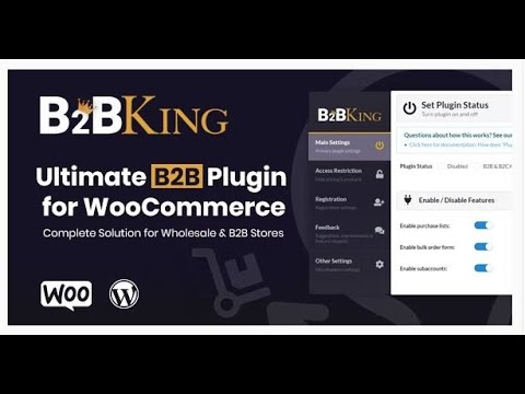 B2BKing - The Ultimate WooCommerce B2B & Wholesale Plugin