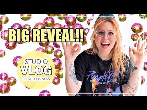 NAIL STUDIO VLOG #17 | Big exciting reveal!! 😱🤩 | New Star Cassette music