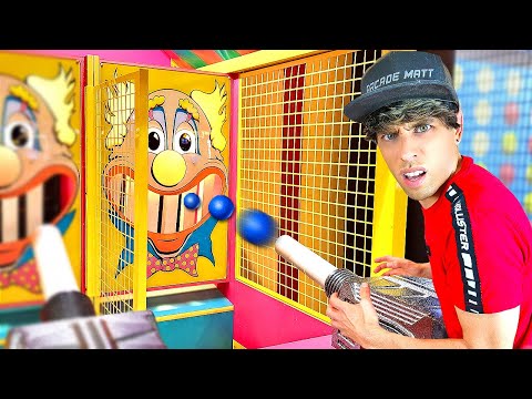 Playing ONLY The WEIRDEST Arcade Games!!
