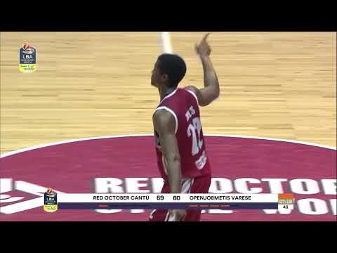 HIGHLIGHTS/ Red October Cantù - Openjobmetis Varese 85-89