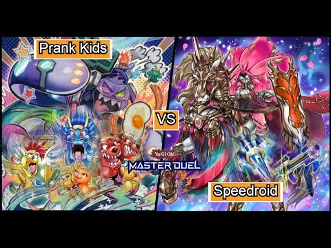 DOMINATING AND PLAYING THROUGH OMNI NEGATE GOING SECOND!! Prank Kids vs Speedroid (PLAT) [Yu-Gi-Oh!]
