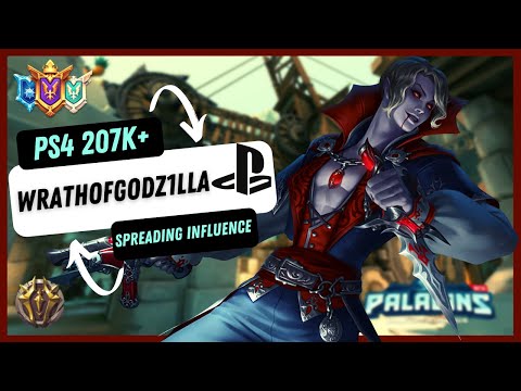 Ps4 WRATHofGODZ1LLA (Diamond 1) 207K+ Healing Paladins Ranked Competitive