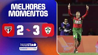 SÃO PAULO 2 X 3 PORTUGUESA | MELHORES MOMENTOS | 4ª RODADA | PAULISTÃO CASAS BAHIA 2026