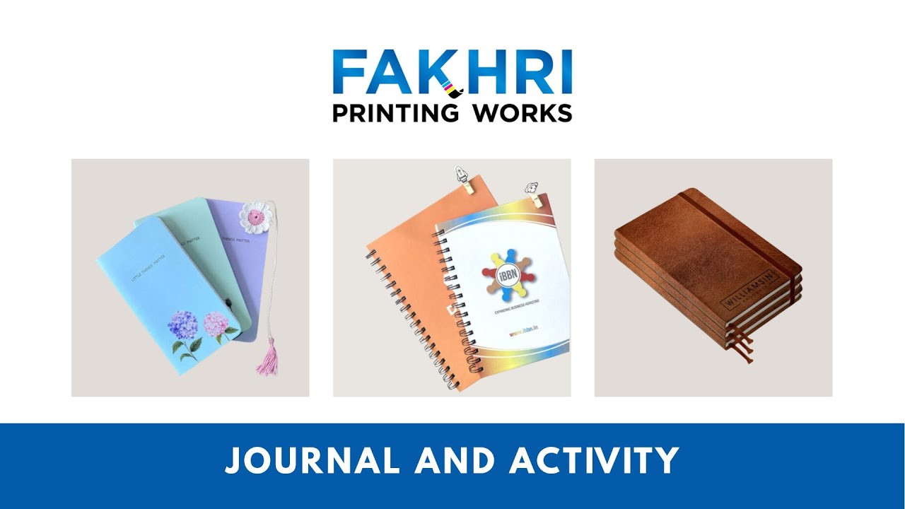 Journal & Activity Book Printing Services